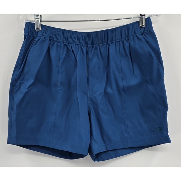 The North Face Shorts Mens M Class V Pull On Banff Blue Relaxed Fit Drawstring - Picture 1 of 9